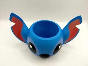 Ghiveci pentru Grâu de Sfântul Andrei „Stitch & Angel” – Suport Decorativ 3D pentru Tradiția Grâului încolțit - Img 3