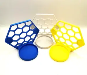 Suport Modular Hexagonal pentru Figurine Colecție (DeAgostini, Disney, Pixar) - Img 4