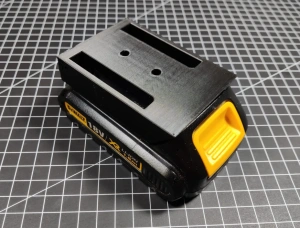 Suport Acumulator DeWalt 18V/20V – Suport Baterie pentru Perete, Atelier și Banc de Lucru - Img 2