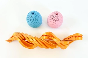 Slippery Egg Fidget 3D – Fidget Kinetic Colapsabil, Obiect Senzorial Antistres pentru Relaxare și Concentrare - Img 3