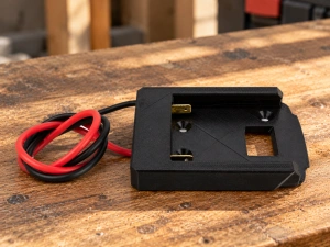 Adaptor Acumulator Bosch 18V cu Fire – Conector Baterie pentru Proiecte DIY
