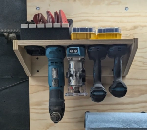 Suport Scule Makita 18V LXT – Suport de Perete pentru Scule cu Acumulator - Img 3