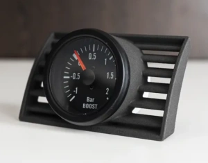 Suport Ceas Boost 52 mm BMW E46 – Montaj în Grila Centrală de Ventilație - Img 3