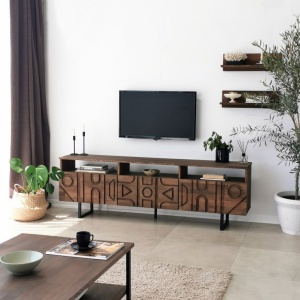 Έπιπλο TV Aristo-Walnut