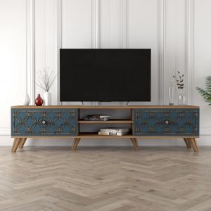 Έπιπλο TV Class-Walnut, Chalcedony