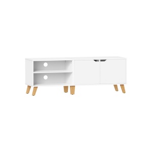 Έπιπλο TV Vasagle Λευκό 140x40x45 cm