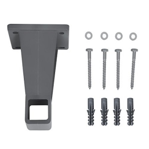Βάση τοίχου για στερέωση περσίδων, Songmics, Γκρι, 13x8.2x9.2 cm - Img 6