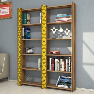 Βιβλιοθήκη City 2 - Walnut, Yellow
