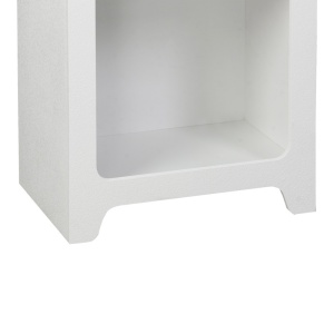 Βιβλιοθήκη Emersi, Λευκό, 48x35x180 cm - Img 6