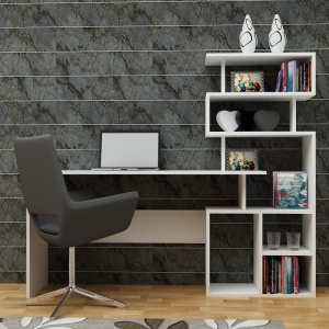Γραφείο Next Λευκό 130x70x40 cm