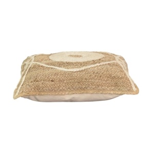 Διακοσμητικό μαξιλαράκι από ρατάν Foliens Boho Pako World Natural 45x45x2.5 cm - Img 2