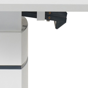 Επεκτεινόμενο τραπέζι Darsile Γκρι Ανθρακί MDF 140x90x76 cm - Img 9