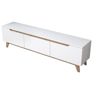 Έπιπλο TV D1 Λευκό 180x35x48.6 cm - Img 9
