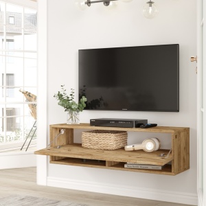 Έπιπλο TV Fr13 Φυσικό 100x29.1x31.6 cm - Img 4