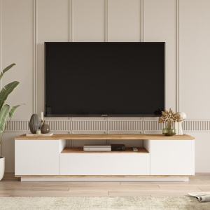 Έπιπλο TV Fr7 Λευκό 180x44.6x44.5 cm - Img 6