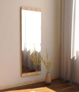Επιτοίχιος καθρέφτης Azus Natural 40x120x2.2 cm