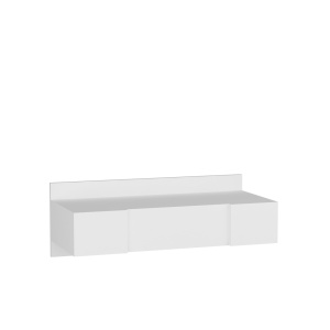 Επιτοίχια τουαλέτα μακιγιάζ Zakkum Λευκό 100x33x39.1 cm - Img 5