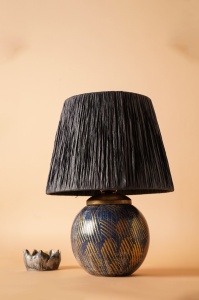 Επιτραπέζιο φωτιστικό YL529 Μπλε 33x44 cm