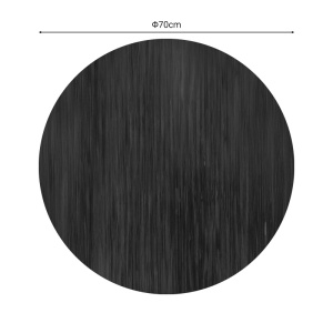 Επιφάνεια τραπεζιού Jedre καρυδί 70x70x2.5 cm - Img 2