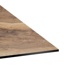 Επιφάνεια τραπεζιού Noble HPL walnut Pako World Καρυδί 69x69x1.2 cm - Img 4