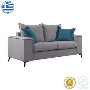 Καναπές 2 θέσεων Verona 2 Pako World Ανοιχτό Γκρι 173x93x100 cm