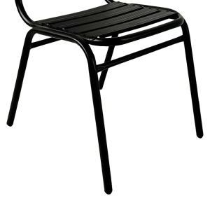 Καρέκλα κήπου Sussie Μαύρο 45x62x76 cm - Img 3
