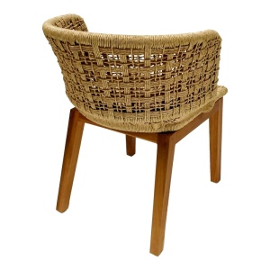 Καρέκλα fotoliu de gradina Milou Boho Pako World Natural 59x65x73 cm - Img 2