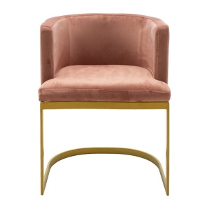 Καρέκλα Viv Dry Rose - Gold - Img 4