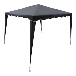 Κιόσκι κήπου, Gazebo, Σκούρο Γκρι, 300x300x250 cm - Img 3