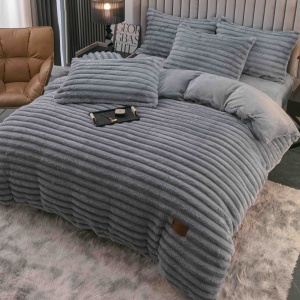 Κλινοσκεπάσματα cocolino με λάστιχο 180x200 Liny V6 Γκρι deschis (Cocolino)