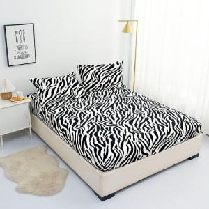 Κλινοσκεπάσματα με Λάστιχο 180x200 cm, Zebra Piese (Cocolino) - Img 2