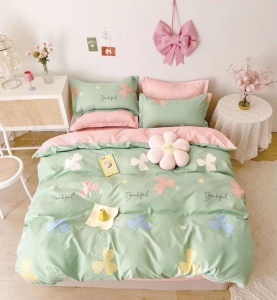 Κλινοσκεπάσματα με Λάστιχο 180x200 Green Spring 6 Τεμάχια (Finet)