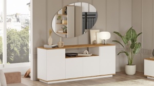 Κονσόλα FR15 Πεύκο 180x75x44.5 cm - Img 3