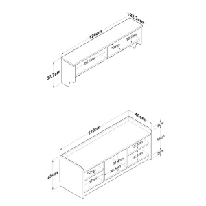 Κρεμάστρα Εισόδου P2 - 1636 - Walnut - Img 5