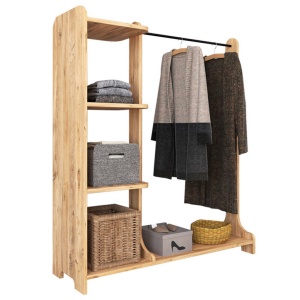 Κρεμάστρα Εισόδου Renesme Walnut 106x35x128 cm