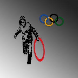 Μεταλλικός πίνακας Banksy Πολύχρωμος 62x61 cm - Img 6