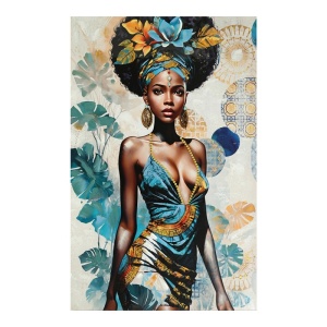 Πίνακας καμβά Georgina Inart, Pako World, 80x3x120 cm