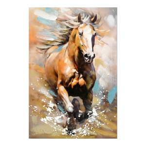Πίνακας καμβά Horse 60x3x90 cm