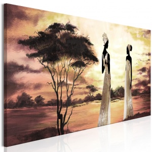 Πίνακας - African Goddesses (1 Part) Narrow 150x50 cm