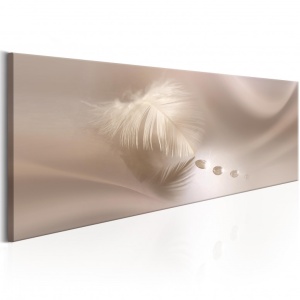 Πίνακας - Delicate Feather 135x45 cm