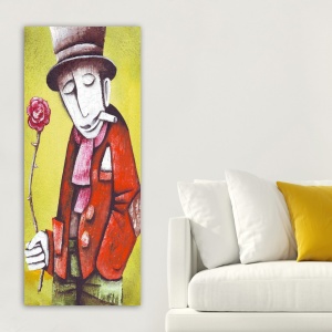Πίνακας Ever vine Πολύχρωμος 50x120 cm