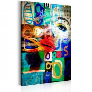 Πίνακας - Kiss of Modernity 40x60 cm