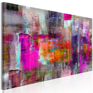Πίνακας - Land of Colors 120x40 cm