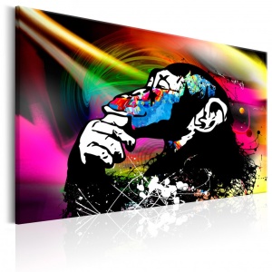 Πίνακας - Monkey Disco 120x80 cm
