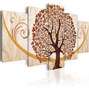Πίνακας - The Golden Tree of Love 200x100 cm