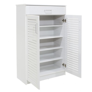 Παπουτσοθήκη Sante 20 Ζευγάρια Λευκό 80x37x123 cm - Img 5