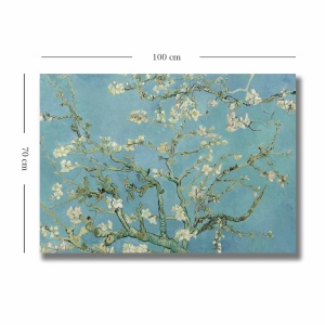 Πίνακας καμβά VANGOGH050 Πολύχρωμο 70x100 cm - Img 3