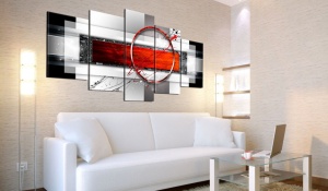 Πίνακας - Carmine missile 100x50 cm - Img 2