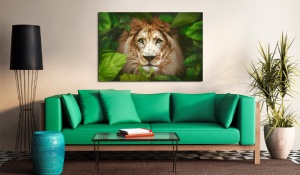 Πίνακας - Eyes of the jungle 90x60 cm - Img 2
