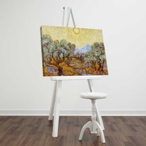 Πίνακας FAMOUSART Πολύχρωμος 45x70 cm - Img 2